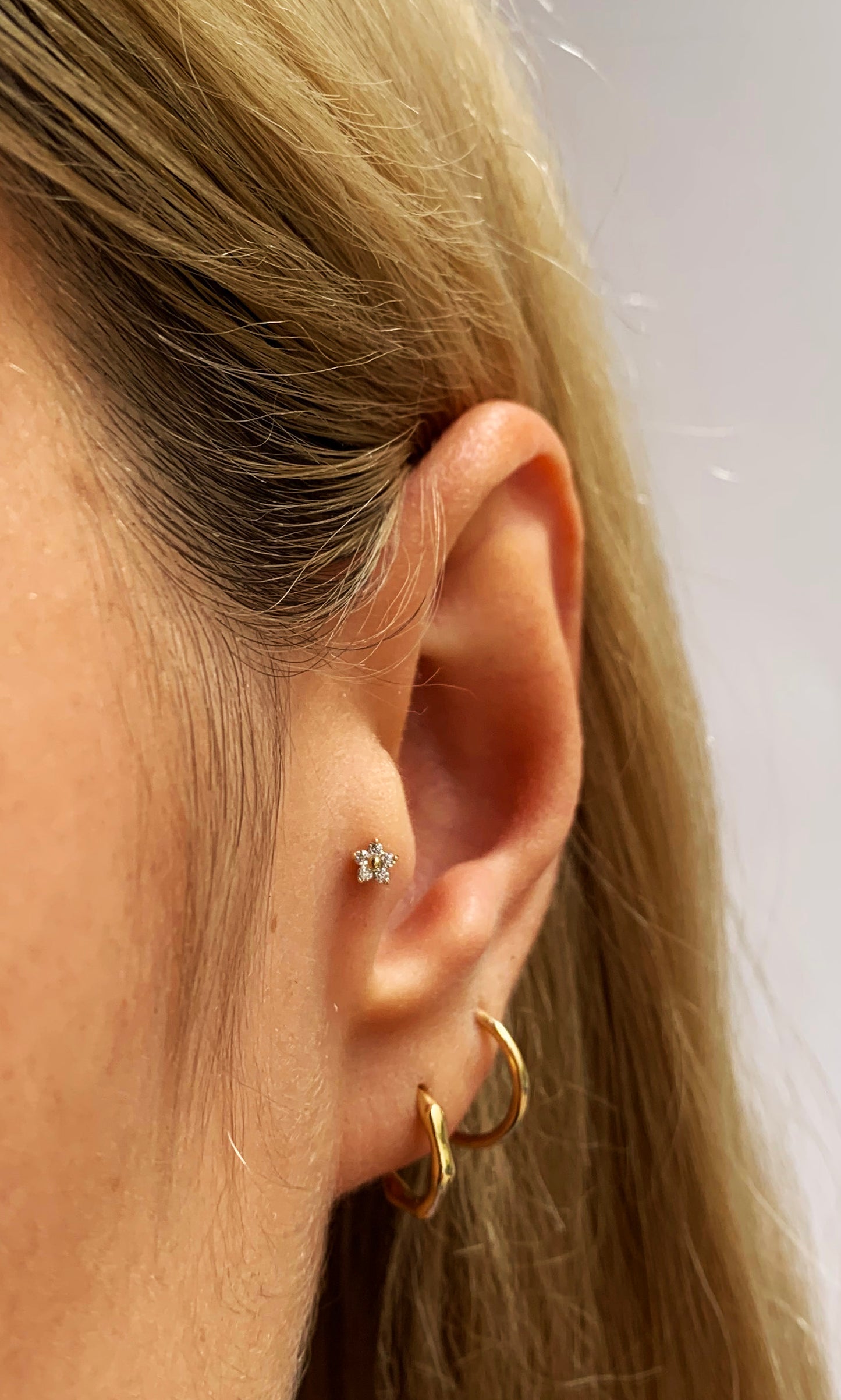 Mini Yıldız Piercing&Tragus