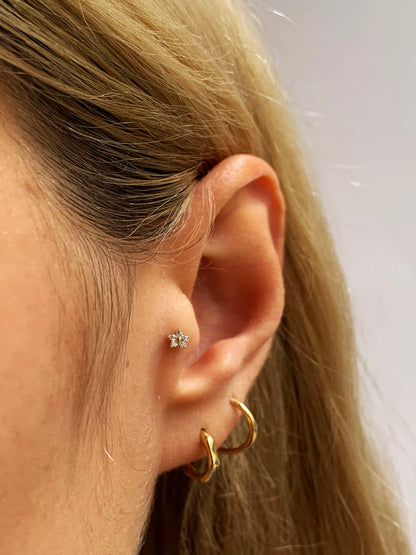 Mini Yıldız Piercing&Tragus